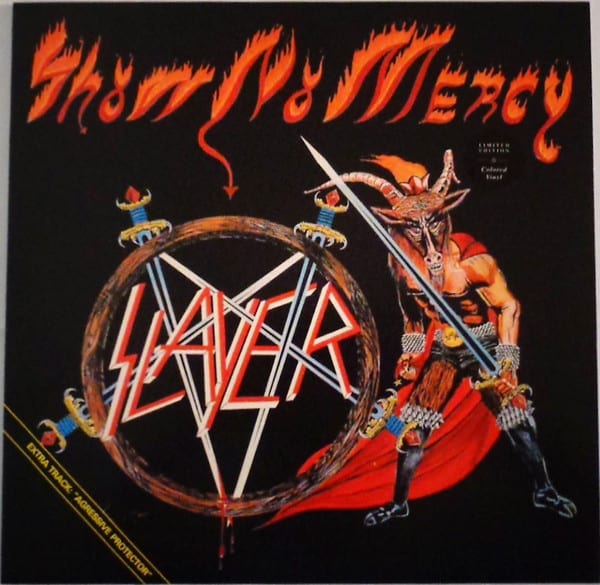Slayer copertina Show no mercy fronte