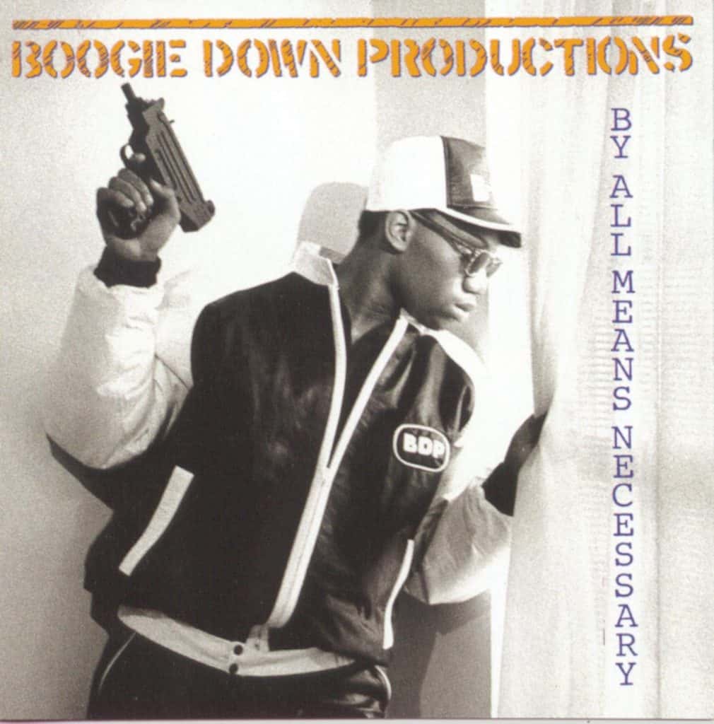Boogie Down Productions copertina By all means necessary
