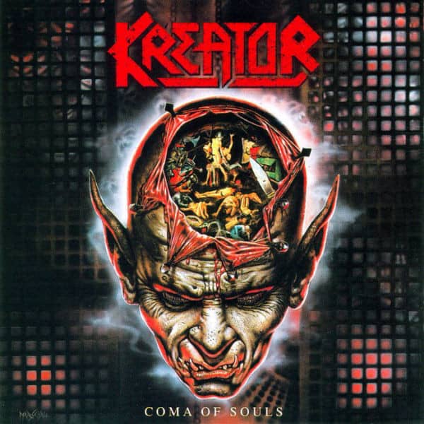 Kreator copertina Coma of souls fronte